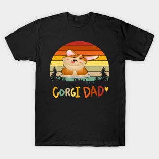 Corgi Dad  (62) T-Shirt